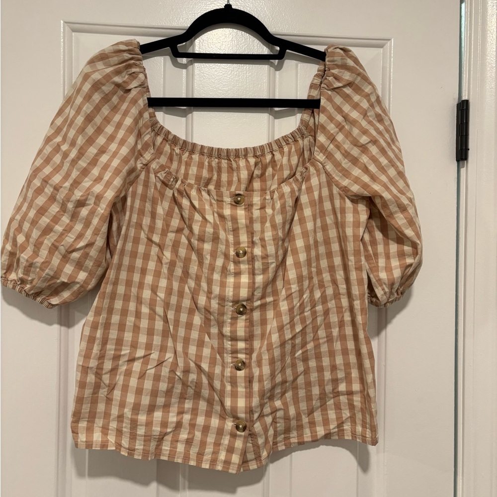 Faherty Blouse size M